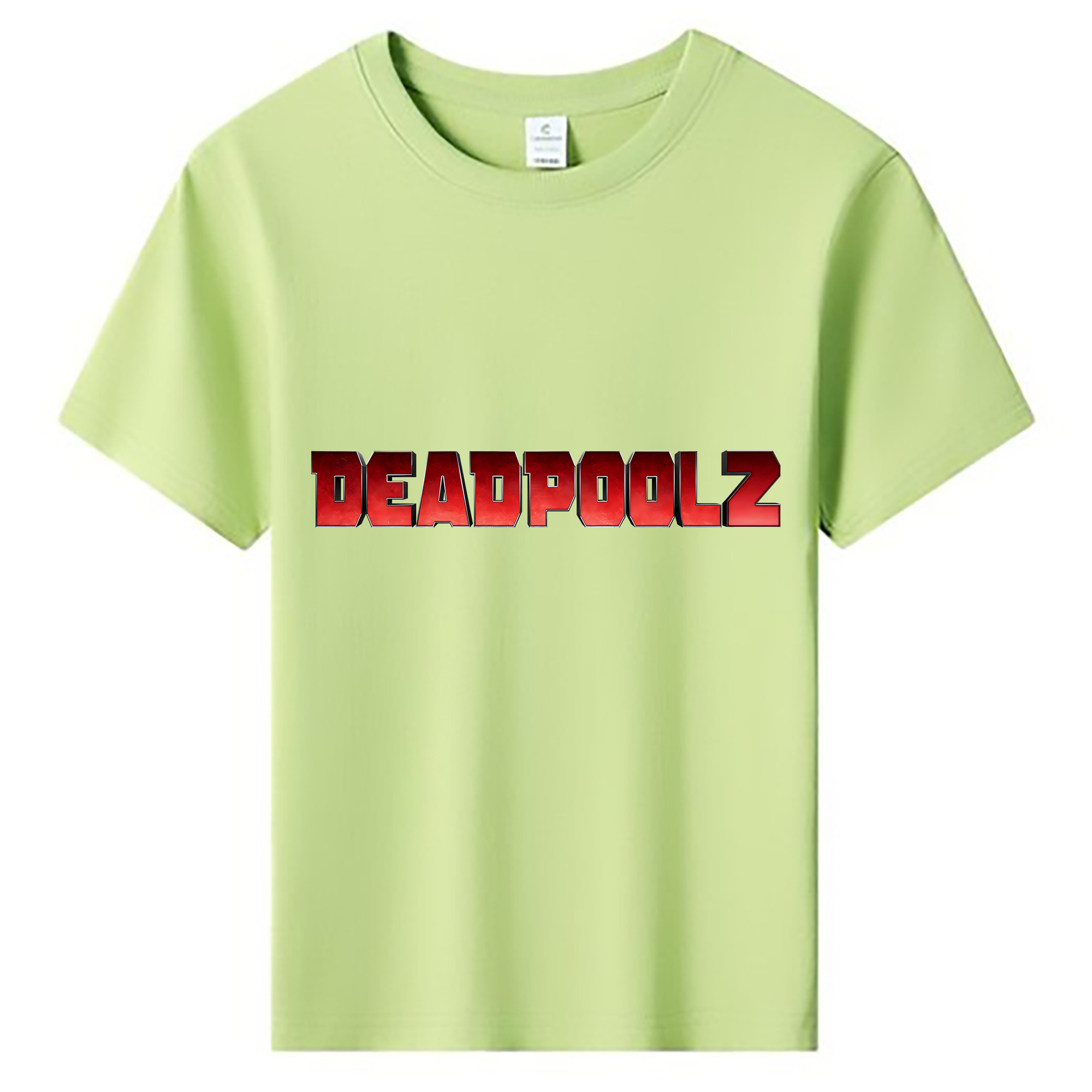 （画像用） Deadpool デッドプール 綿100％キッズTシャツ（フロントプリント）